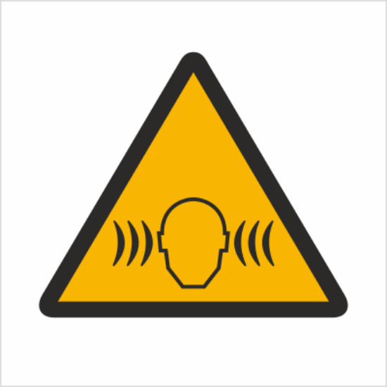 Obrazek Ostrzeżenie przed wysokim poziomem hałasu (8325K)