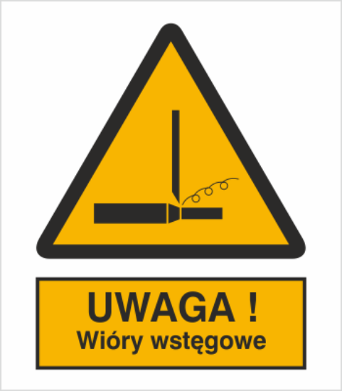 Obrazek Ostrzeżenie przed wiórami wstęgowymi (8347J)