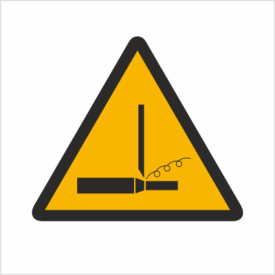 Obrazek Ostrzeżenie przed wiórami wstęgowymi (9347K)