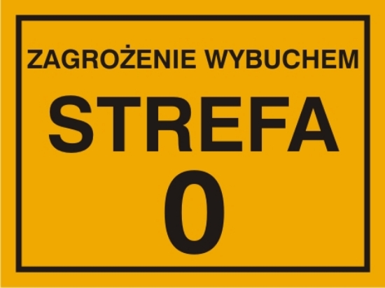 Obrazek Zagrożenie wybuchem strefa 0
