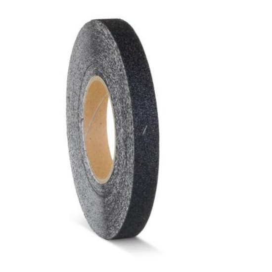 Obrazek Taśma antypoślizgowa podstawowa czarna rolka 19 mm x 18.3 m