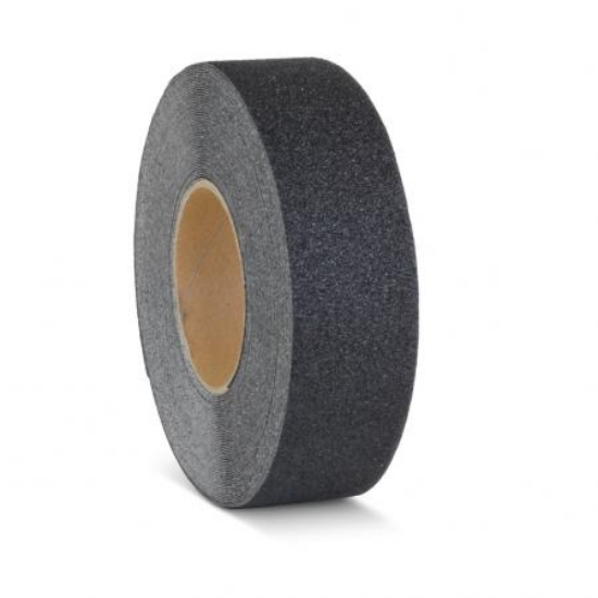 Obrazek Taśma antypoślizgowa podstawowa czarna rolka 50 mm x 18.3 m