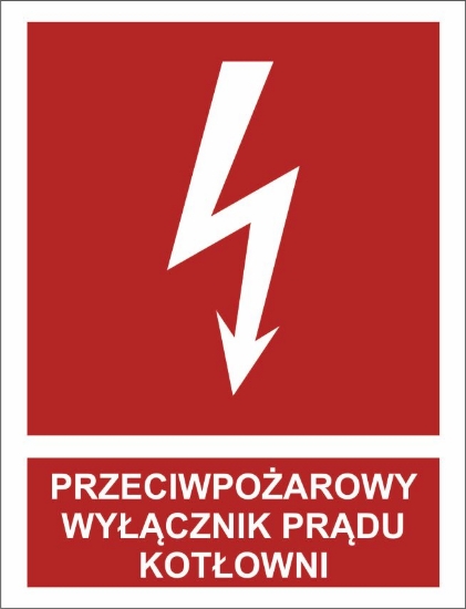 Obrazek Przeciwpożarowy wyłącznik prądu kotłowni (219-09)