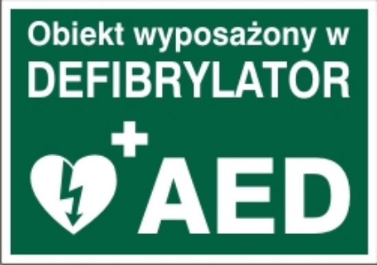 Obrazek Obiekt wyposażony w defibrylator (9508XK-04)