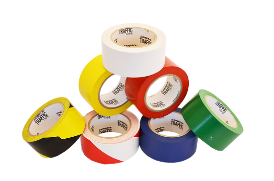 Obrazek Taśma do posadzek Traffic Tape Standard niebieska 50mm x 33m