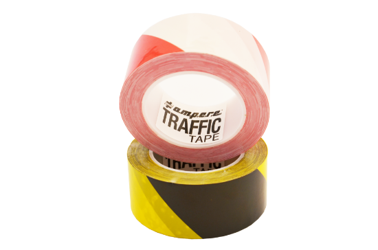 Obrazek Taśma do posadzek Traffic Tape Extra żółto-czarna 75mm x 33m