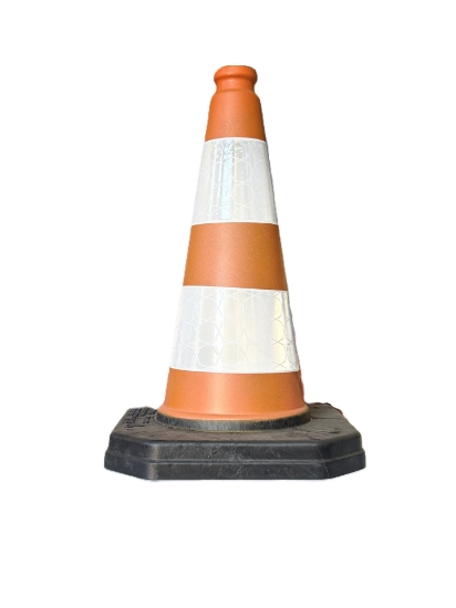 Obrazek Pachołek ciężki odblaskowy 500mm